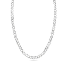 Load image into Gallery viewer, Sterling Silver Basic Non-Plated Diamond Cut 13mm Curb Chain Or Bracelet