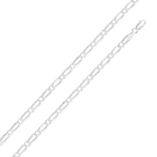 Load image into Gallery viewer, Sterling Silver Figaro 160 1+1 Chain