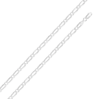Sterling Silver Figaro 160 1+1 Chain