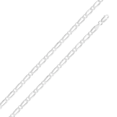 Sterling Silver Figaro 160 1+1 Chain