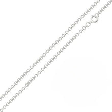 Load image into Gallery viewer, Pack of 6 Sterling Silver High Polished Round Rolo 1.5mm-020 Chain
