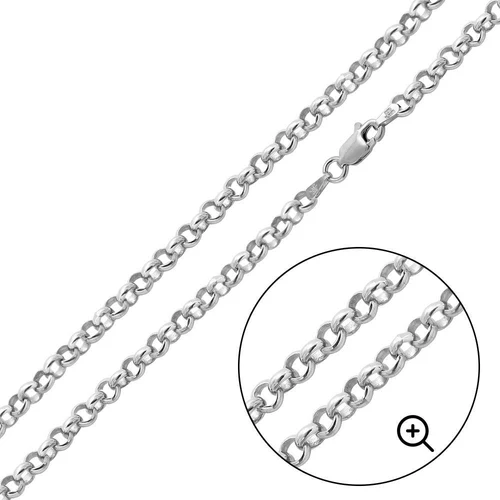 Sterling Silver High Polished Round Rolo 2.4mm-035 Chain