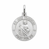 Sterling Silver Saint Jude Charm