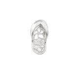 Sterling Silver High Polish Nugget Sandal Charm