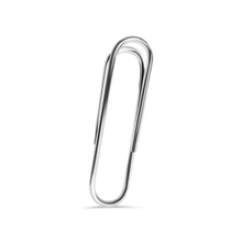 Load image into Gallery viewer, Sterling Silver High Polished Paperclip Style Moneyclip