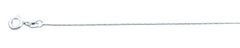 Sterling Silver Anklet Length-9inches, Width-1mm, Weight-1.32grams
