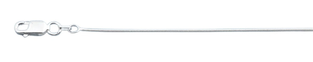 Sterling Silver Plain Anklet