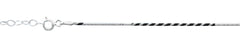 Sterling Silver 1.5mm Anklet