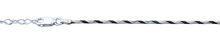 Load image into Gallery viewer, Sterling Silver Twist Anklet