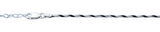 Sterling Silver Twist Anklet