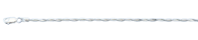 Italian Sterling Silver Polished Anklet