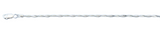 Italian Sterling Silver Polished Anklet