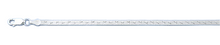 Load image into Gallery viewer, Sterling Silver Polished Diamond Cut Anklet Length-10inches, Chain Thickness-3mm