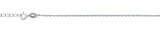 Sterling Silver Lock Chain Anklet