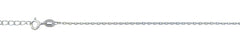 Sterling Silver Lock Chain Anklet
