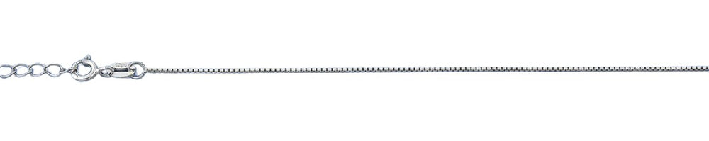 Sterling Silver Small Chain Lock Anklet