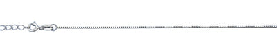 Sterling Silver Small Chain Lock Anklet