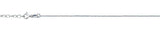 Sterling Silver Too Small Beads Anklet