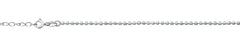 Sterling Silver Bead Anklet