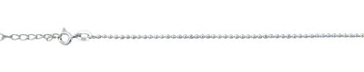 Sterling Silver Beads Anklet