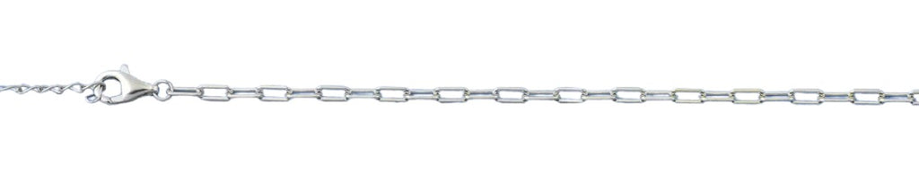 Sterling Silver Square Anklet