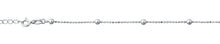 Load image into Gallery viewer, Sterling Silver Big Beads Anklet