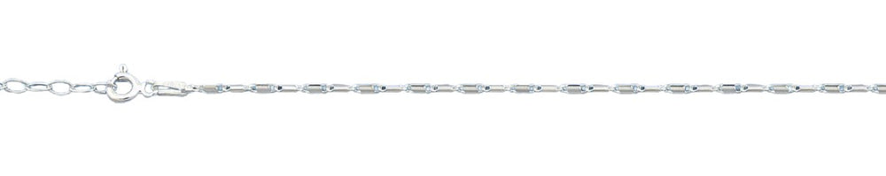 Sterling Silver 1.3mm Anklet
