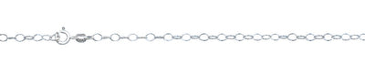 Sterling Silver Rolo Chain Anklet
