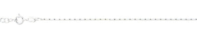 Sterling Silver Polished 0.8mm Anklet