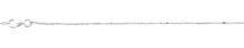 Load image into Gallery viewer, Sterling Silver Polished 1mm Anklet