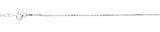 Sterling Silver Diamond Cut Anklet