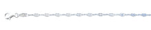 Load image into Gallery viewer, Sterling Silver Polished Dotted Anklet