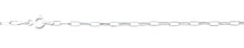 Load image into Gallery viewer, Sterling Silver Polished Paperclip Chain Anklet