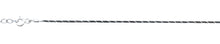 Load image into Gallery viewer, Sterling Silver Oxidized And Polished Two Tone Anklet