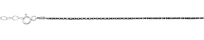 Sterling Silver Diamond Cut And Oxidized Anklet