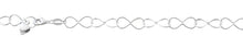 Load image into Gallery viewer, Sterling Silver Polished Infinity Anklet