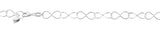 Sterling Silver Polished Infinity Anklet