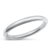 Load image into Gallery viewer, Sterling Silver Polished Plain Bangle Bracelet
