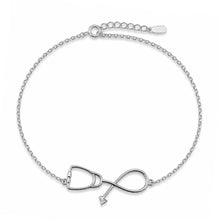 Load image into Gallery viewer, Sterling Silver Stethoscope Bracelet