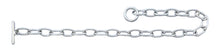 Load image into Gallery viewer, Sterling Silver Rhodium Plated Oval Link Toggle Bracelet