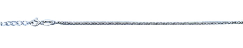 Sterling Silver Rhodium Plated Popcorn Bracelet