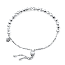 Load image into Gallery viewer, Sterling Silver Anti Tarnish 400 Bead Bracelet