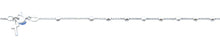 Load image into Gallery viewer, Sterling Silver Polished 10mm Cross Bracelet