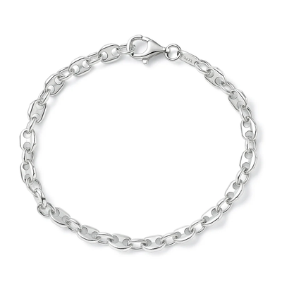 Sterling Silver Polished Marina Bracelet