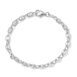 Sterling Silver Polished Marina Bracelet