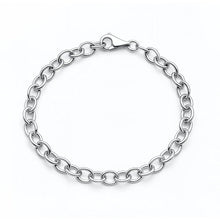 Load image into Gallery viewer, Sterling Silver Polished Link Bracelet