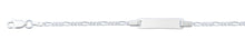 Load image into Gallery viewer, Sterling Silver Polished 2mm Childrens ID Bracelet