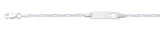 Sterling Silver Polished 2mm Heart Childrens ID Bracelet