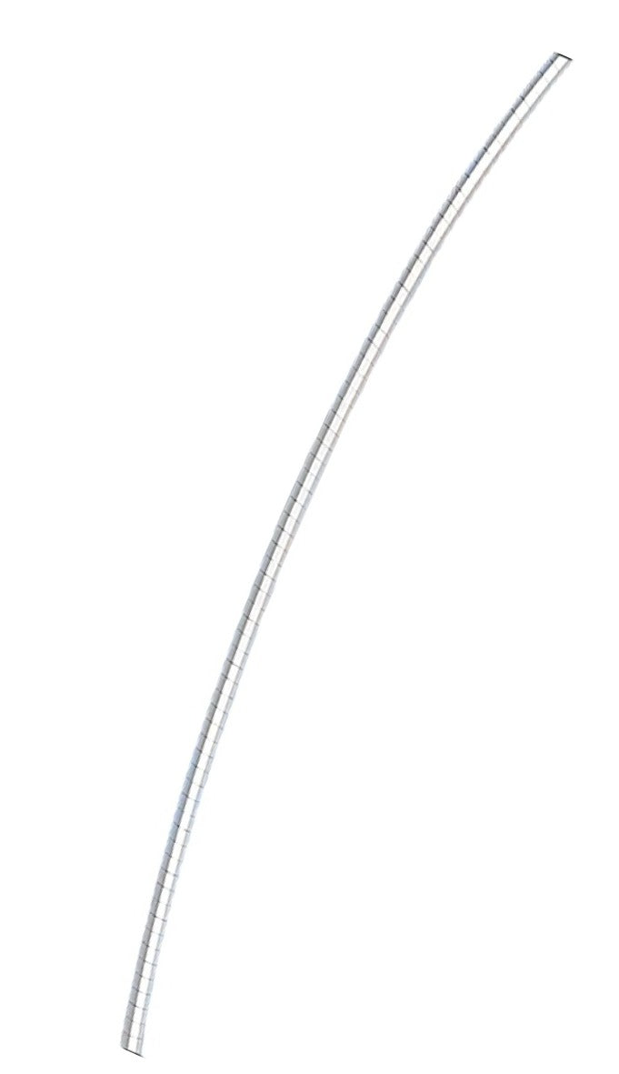 Sterling Silver Diamond Cut Round Omega 150 Chain
