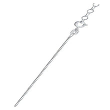 Load image into Gallery viewer, Sterling Silver Box 015 Chain With Extension
